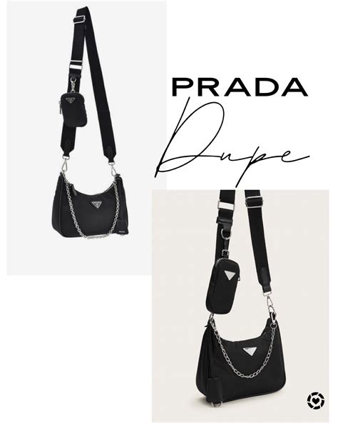 nylon prada dupe|prada nylon crossbody bag dupe.